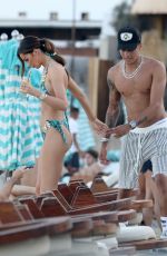 RUBY MAE and Dele Alli at a Beach on Mykonos Island 07/03/2019