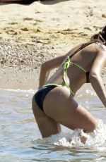 RUBY MAE in Bikini and Dele Alli at a Beach in Mykonos 07/04/2019