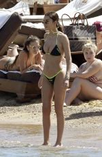 RUBY MAE in Bikini and Dele Alli at a Beach in Mykonos 07/04/2019