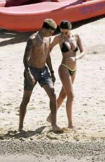RUBY MAE in Bikini and Dele Alli at a Beach in Mykonos 07/04/2019