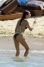 RUBY MAE in Bikini and Dele Alli at a Beach in Mykonos 07/04/2019