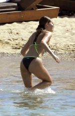 RUBY MAE in Bikini and Dele Alli at a Beach in Mykonos 07/04/2019