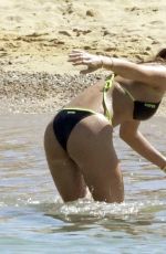 RUBY MAE in Bikini and Dele Alli at a Beach in Mykonos 07/04/2019