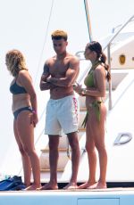 RUBY MAE in Bikini and Dele Alli at a Yacht in St Tropez 07/07/2019