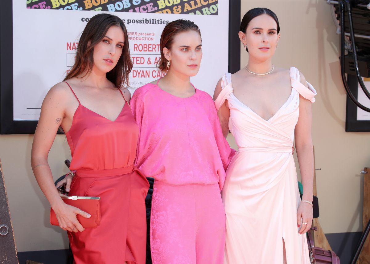 RUMER, TALLULAH and SCOUT WILLIS at Once Upon A Time in Hollywood ...