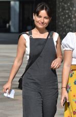 RUXANDRA POROJNICU Arrives at ITV Studios in London 07/23/2019