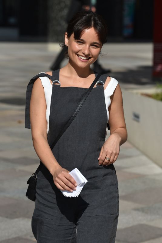 RUXANDRA POROJNICU Arrives at ITV Studios in London 07/23/2019