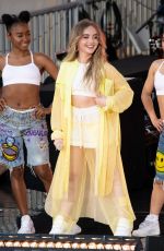 SABRINA CARPENTER Performs at Good Morning America Summer Concert Series in Central Park in New York 07/05/2019