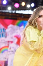 SABRINA CARPENTER Performs at Good Morning America Summer Concert Series in Central Park in New York 07/05/2019
