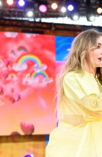 SABRINA CARPENTER Performs at Good Morning America Summer Concert Series in Central Park in New York 07/05/2019