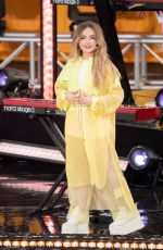 SABRINA CARPENTER Performs at Good Morning America Summer Concert Series in Central Park in New York 07/05/2019