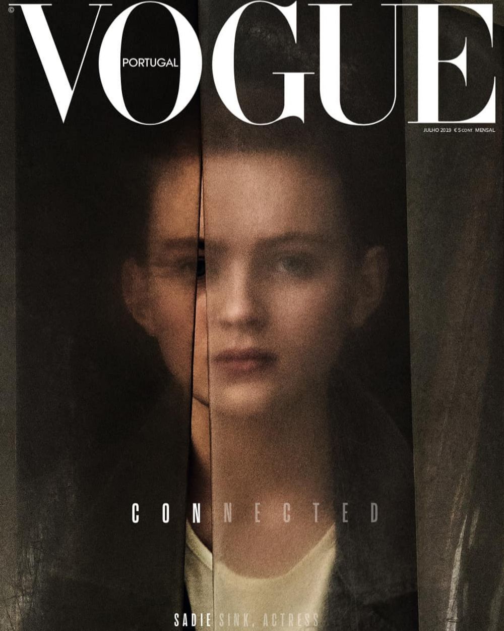 SADIE SINK on the Cover of Vogue Magazine, Portugal July 2019 HawtCelebs