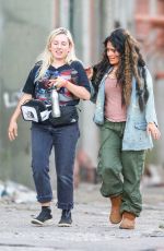SALMA HAYEK on the Set of Bliss in Los Angeles 07/02/2019