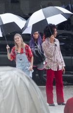 SAMARA WEAVING on the Set of Bill and Ted 3 in New Orleans 07/05/2019