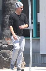 SANDRA BULLOCK and Bryan Randall Out with Their Dog in Los Angeles 07/08/2019