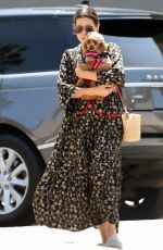 SANDRA BULLOCK and Bryan Randall Out with Their Dog in Los Angeles 07/08/2019