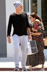 SANDRA BULLOCK and Bryan Randall Out with Their Dog in Los Angeles 07/08/2019