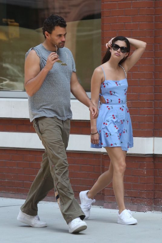 SARA SAMPAIO and Oliver Ripley Out in New York 07/27/2019