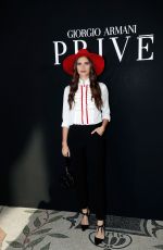 SARA SAMPAIO at Giorgio Armani Prive Haute Couture Fall/Winter 2019/2020 Show in Paris 07/02/2019