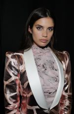 SARA SAMPAIO on the Backstage of Redemption Fashion Show in Paris 06/30/2019