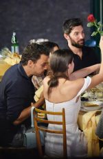SARA SAMPAIO Out for Dinner in Portofino 07/11/2019