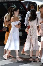 SARA SAMPAIO Out for Dinner in Portofino 07/11/2019