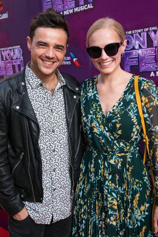 SARA SKJOLDNES at On Your Feet! Press Night in London 06/27/2019