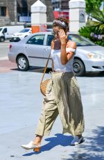SARAH HYLAND Out and About in Los Angeles 07/14/2019