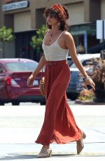 SARAH HYLAND Out and About in Studio City 06/29/2019