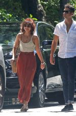 SARAH HYLAND Out and About in Studio City 06/29/2019
