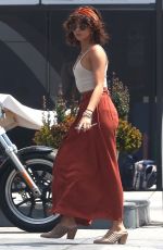 SARAH HYLAND Out and About in Studio City 06/29/2019