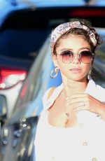 SARAH HYLAND Out Shopping in Los Angeles 07/19/2019