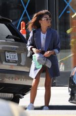 SARAH HYLAND Show New Straightened Hairdo Out in Studio City 07/21/2019