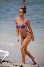 SAVANNAH MONTANO in Bikini at a Beach in Miami 07/11/2019