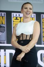 SCARLETT JOHANSSON and RACHEL WEISZ at Marvel Panel at Comic-con 2019 in San Diego 07/20/2019