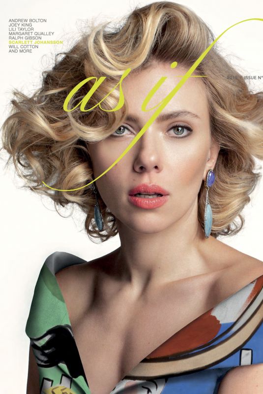 SCARLETT JOHANSSON for As If Magazine, Spring/Summer 2019