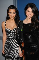 SELENA GOMEZ and KIM KARDASHIAN at The Tonight Show Starring Jimmy Fallon 02/12/2010