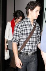 SELENA GOMEZ and Nick Jonas Leaves Philippe Chow Restaurant in West Hollywood 02/03/2010