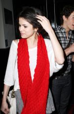 SELENA GOMEZ and Nick Jonas Leaves Philippe Chow Restaurant in West Hollywood 02/03/2010