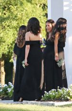 SELENA GOMEZ at Her Cousin