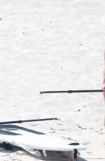 SELENA GOMEZ in Swimsuit Paddleboarding in Punta Mita 07/01/2019