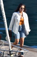 SELENA GOMEZ on Vacation on Amalfi Coast 07/24/2019