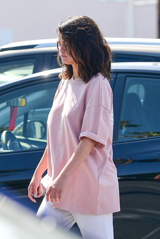 SELENA GOMEZ Out and Abour in Los Angeles 07/05/2019