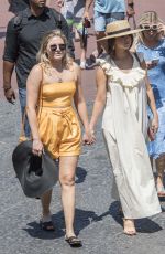 SELENA GOMEZ Out and About in Capri 07/23/2019