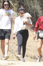 SELENA GOMEZ Out Hiking with Her Dog in Los Angeles 07/06/2019