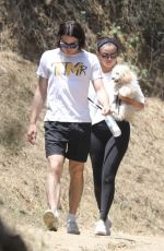 SELENA GOMEZ Out Hiking with Her Dog in Los Angeles 07/06/2019