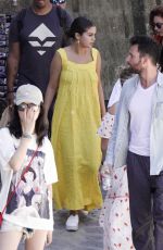 SELENA GOMEZ Out in Civita Di Bagnoregio 07/24/2019