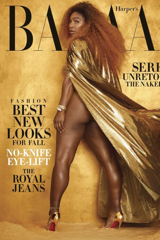 SERENA WILLIAMS in Harper’s Bazaar Magazine, August 2019