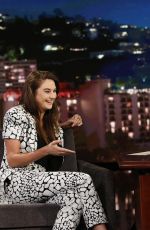 SHAILENE WOODLEY at Jimmy Kimmel Live in Hollywood 07/15/2019