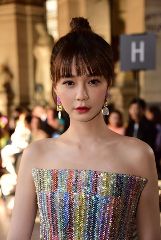 SHEN MENGCHEN at Rami Gadi Show at Paris Faashion Week 07/02/2019